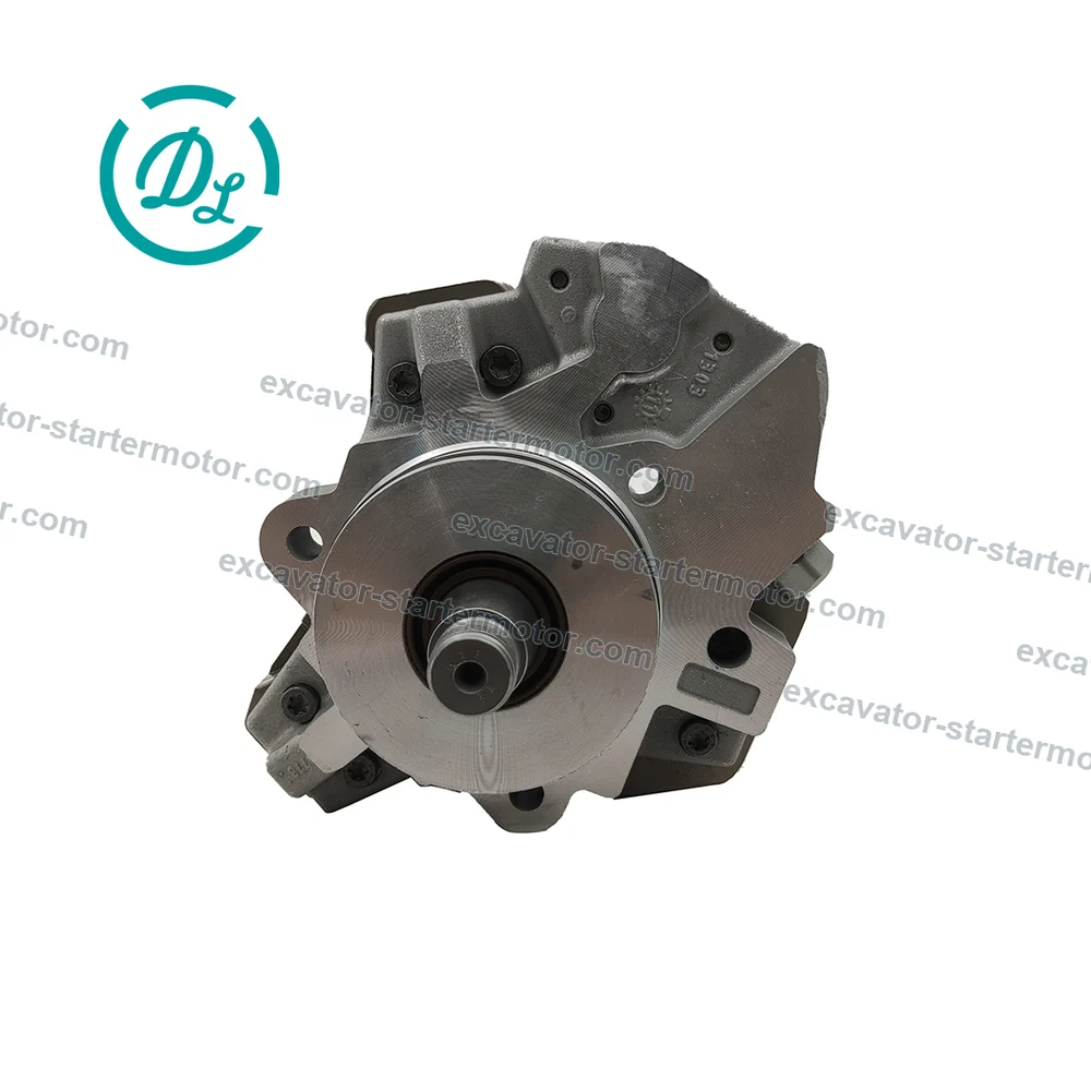 6754-71-1012 0445020150 Common-Rail Fuel Pump for Komatsu PC200-8 PC220-8, OEM/reference 6754-71-1012, Common-Rail High-Pressure Fuel Pump, product view 3