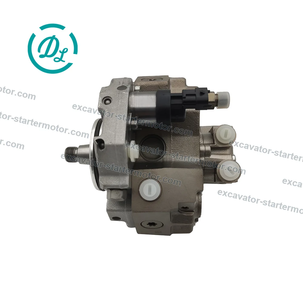 6754-71-1012 0445020150 Common-Rail Fuel Pump for Komatsu PC200-8 PC220-8, OEM/reference 6754-71-1012, Common-Rail High-Pressure Fuel Pump, product view 5