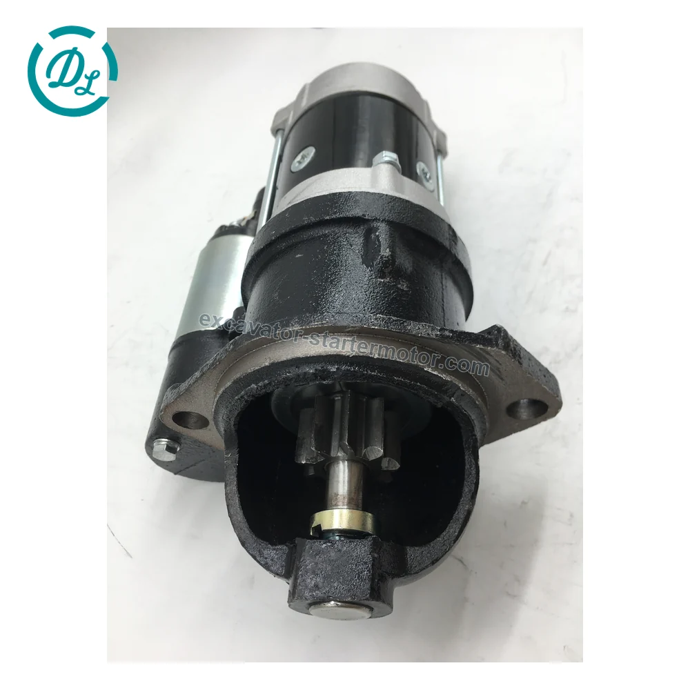 8-97078926-1 24V 4.5kW 9-Tooth Starter for Isuzu 4BD1, OEM/reference 8-97078926-1, 24V 4.5kW 9-Tooth OSGR Starter Motor, product view 6