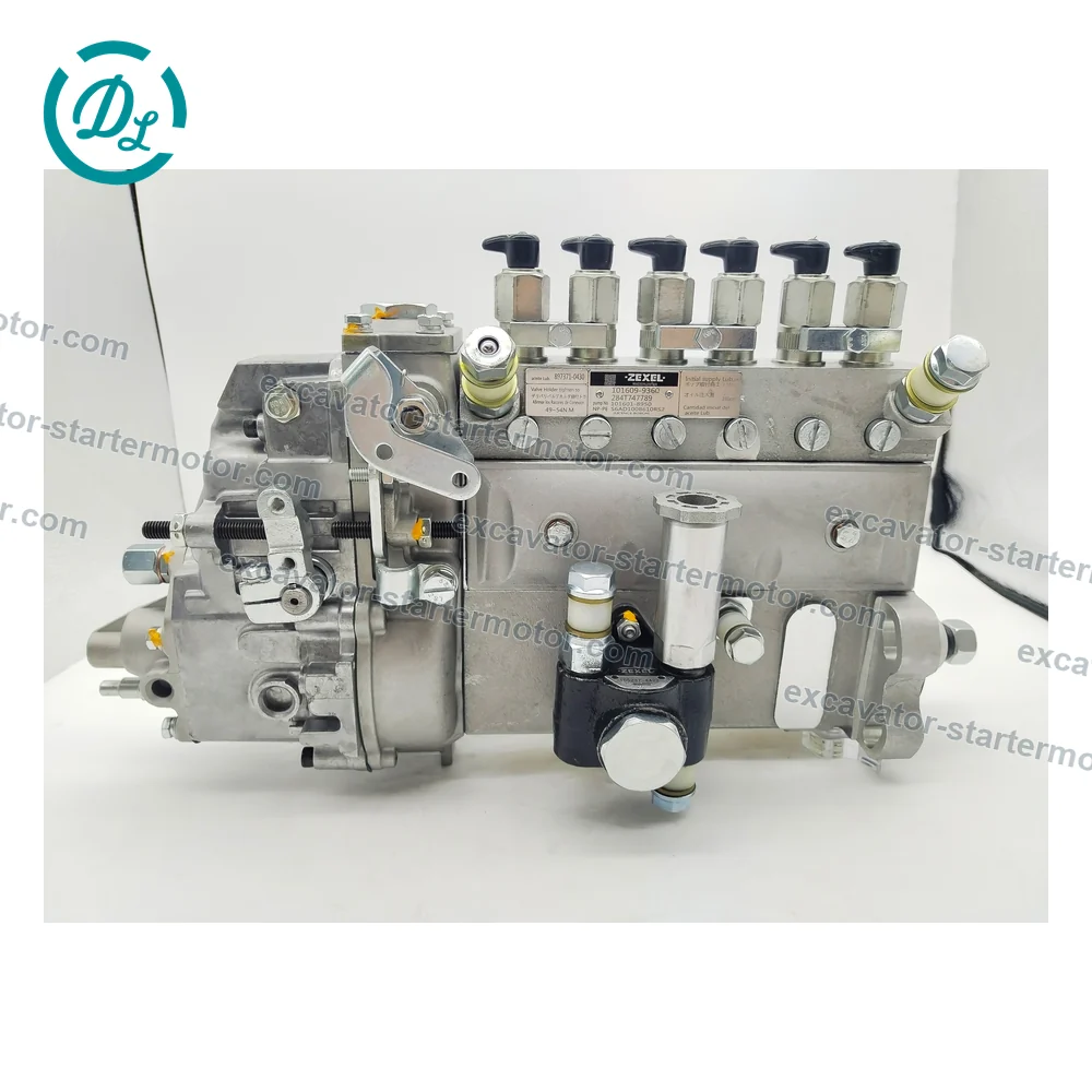 101609-9360 Fuel Injection Pump for Mitsubishi S6K CAT 312C 320C, OEM/reference 101609-9360, Mechanical Fuel Injection Pump