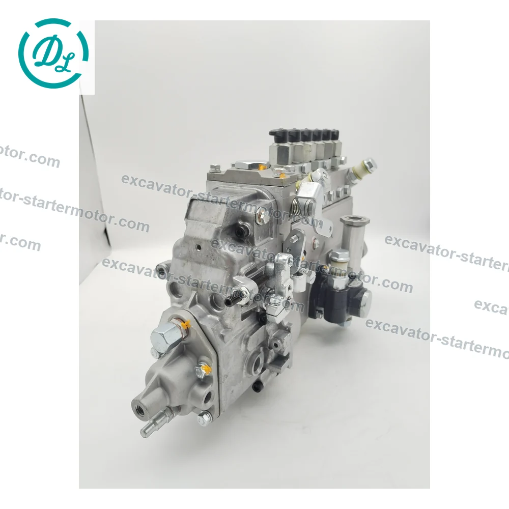 101609-9360 Fuel Injection Pump for Mitsubishi S6K CAT 312C 320C, OEM/reference 101609-9360, Mechanical Fuel Injection Pump, product view 2