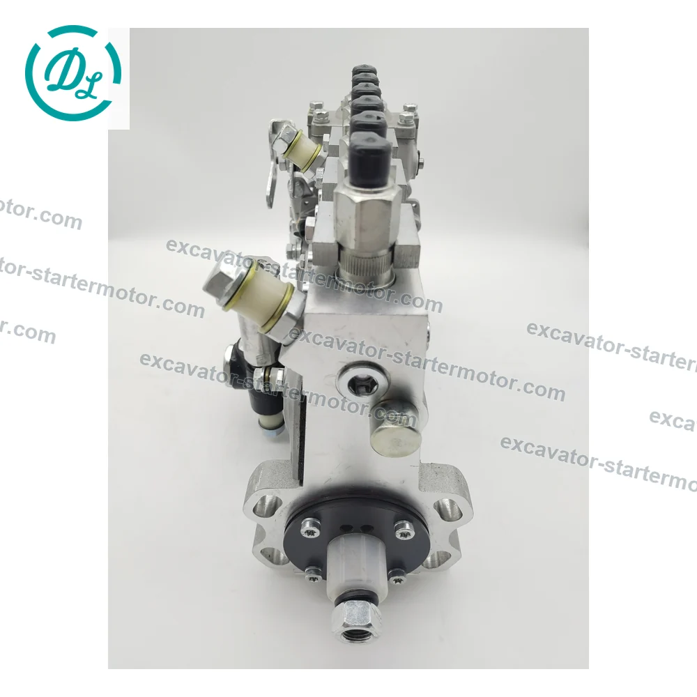 101609-9360 Fuel Injection Pump for Mitsubishi S6K CAT 312C 320C, OEM/reference 101609-9360, Mechanical Fuel Injection Pump, product view 3