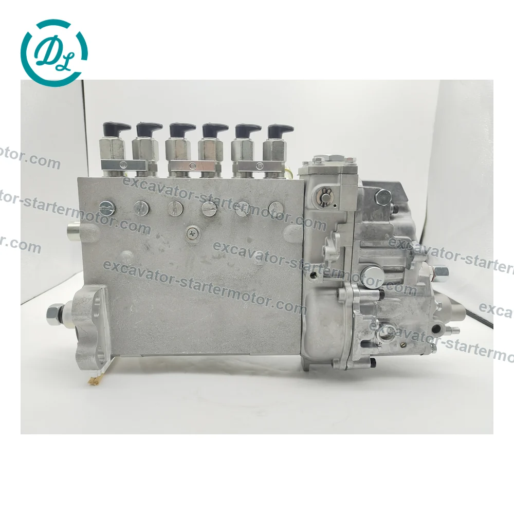101609-9360 Fuel Injection Pump for Mitsubishi S6K CAT 312C 320C, OEM/reference 101609-9360, Mechanical Fuel Injection Pump, product view 4