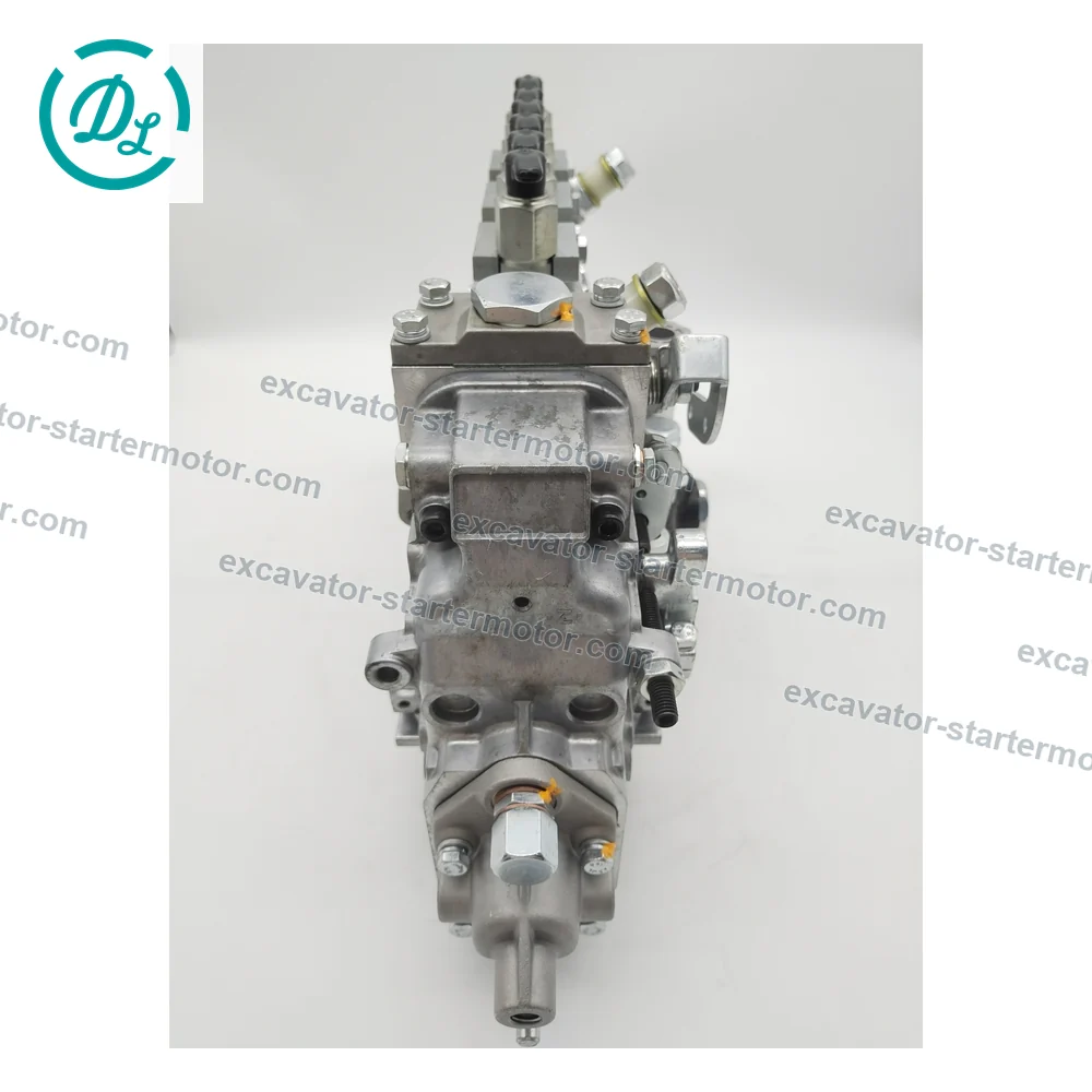 101609-9360 Fuel Injection Pump for Mitsubishi S6K CAT 312C 320C, OEM/reference 101609-9360, Mechanical Fuel Injection Pump, product view 6
