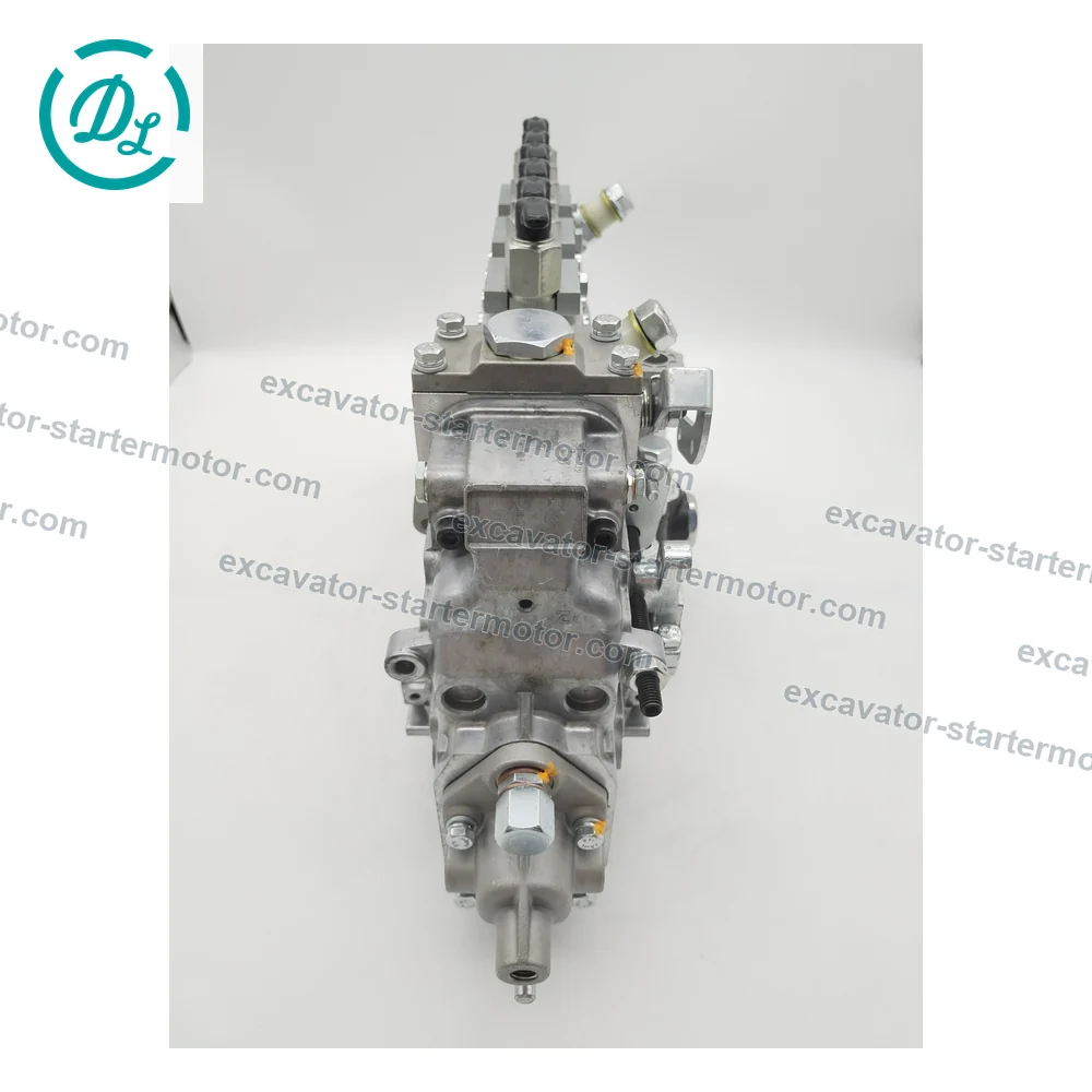 101609-9360 Fuel Injection Pump for Mitsubishi S6K CAT 312C 320C, OEM/reference 101609-9360, Mechanical Fuel Injection Pump, product view 7