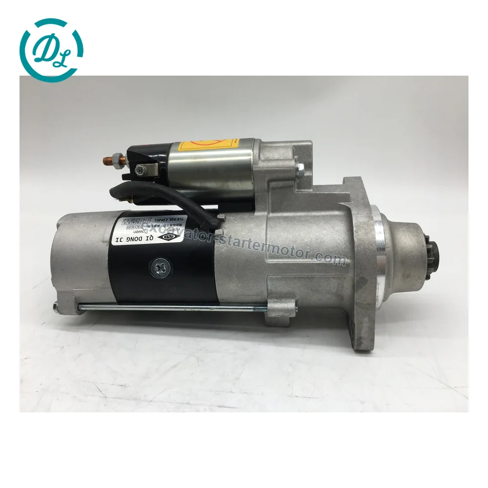 M009T61472 24V 5.5kW 11-Tooth Starter for Volvo FM FH Trucks, OEM/reference M009T61472, 24V 5.5kW 11-Tooth CW Gear-Reduction Starter