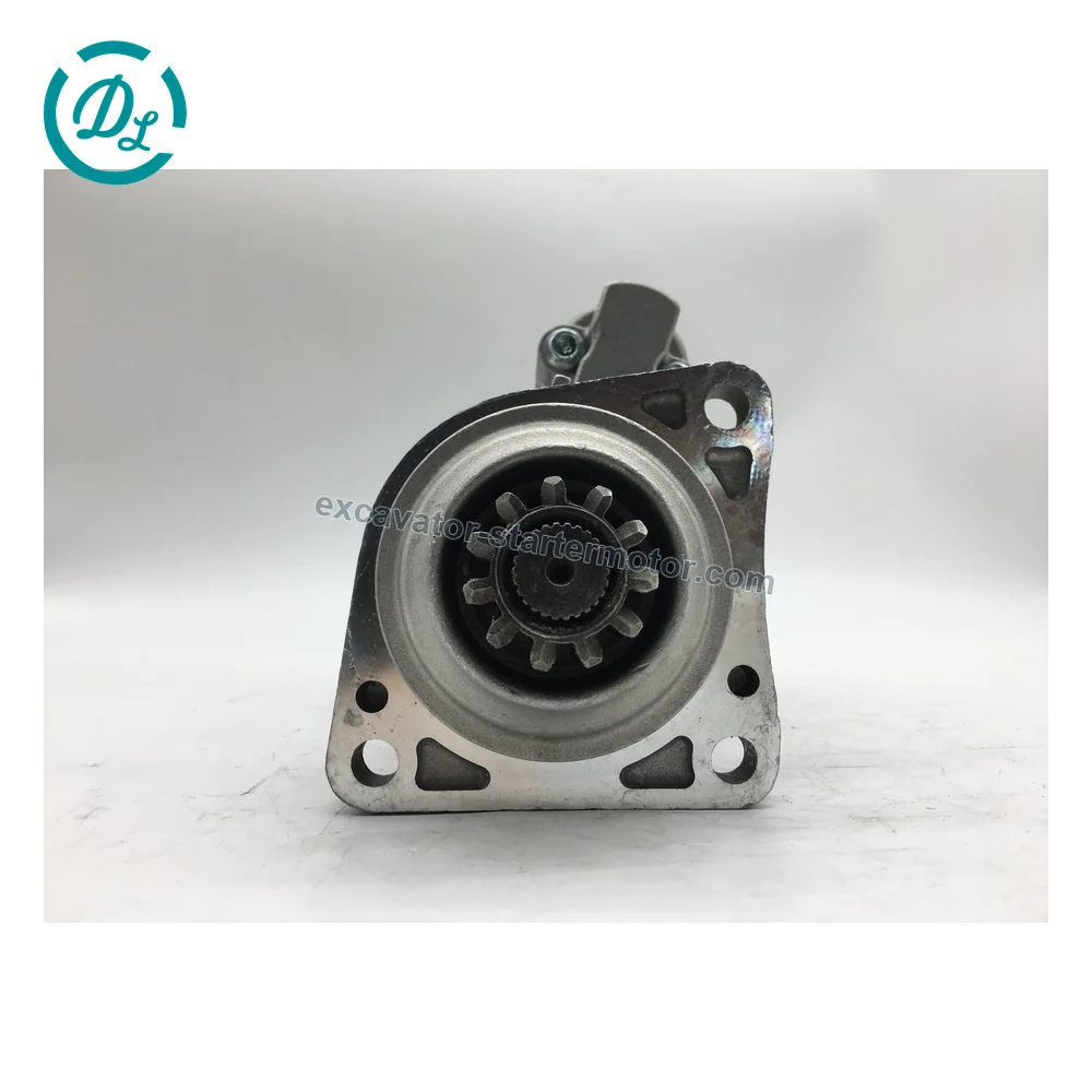 M009T61472 24V 5.5kW 11-Tooth Starter for Volvo FM FH Trucks, OEM/reference M009T61472, 24V 5.5kW 11-Tooth CW Gear-Reduction Starter, product view 3