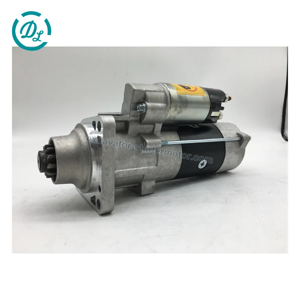M009T61472 24V 5.5kW 11-Tooth Starter for Volvo FM FH Trucks, OEM/reference M009T61472, 24V 5.5kW 11-Tooth CW Gear-Reduction Starter, product view 4