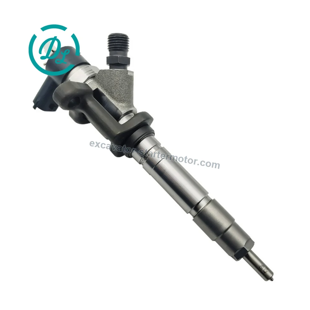 0445120048 Common-Rail Fuel Injector for Mitsubishi 4M50 Engine, OEM/reference 0445120048, Common-Rail Fuel Injector, product view 4
