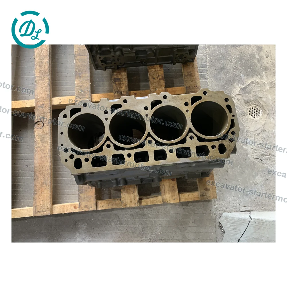 729901-01570 Cylinder Block Assembly for Yanmar 4TNE94 4TNE94L, OEM/reference 729901-01570, Cylinder Block Assembly, product view 3
