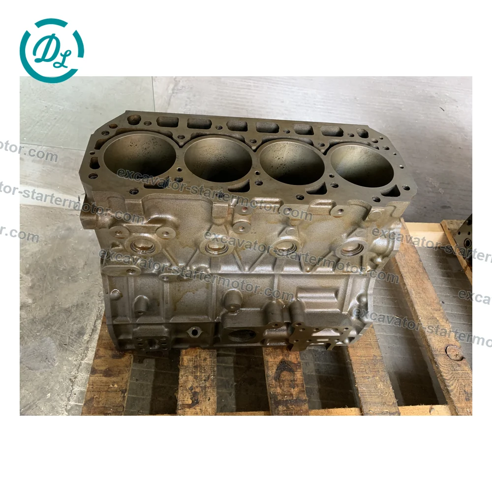 729901-01570 Cylinder Block Assembly for Yanmar 4TNE94 4TNE94L, OEM/reference 729901-01570, Cylinder Block Assembly, product view 5