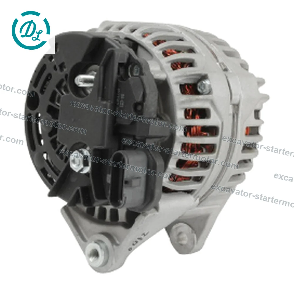 0124555005 24V 70A Alternator for Case 521D, 521E and 621D, OEM/reference 0124555005, Alternator