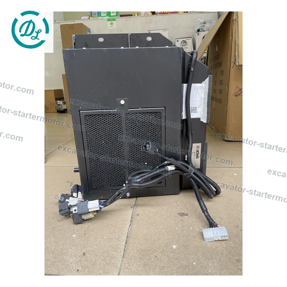 803593481 Evaporator Assembly for XCMG XE35U Mini Excavator, OEM/reference 803593481, Cab Air-Conditioning Evaporator Assembly, product view 3