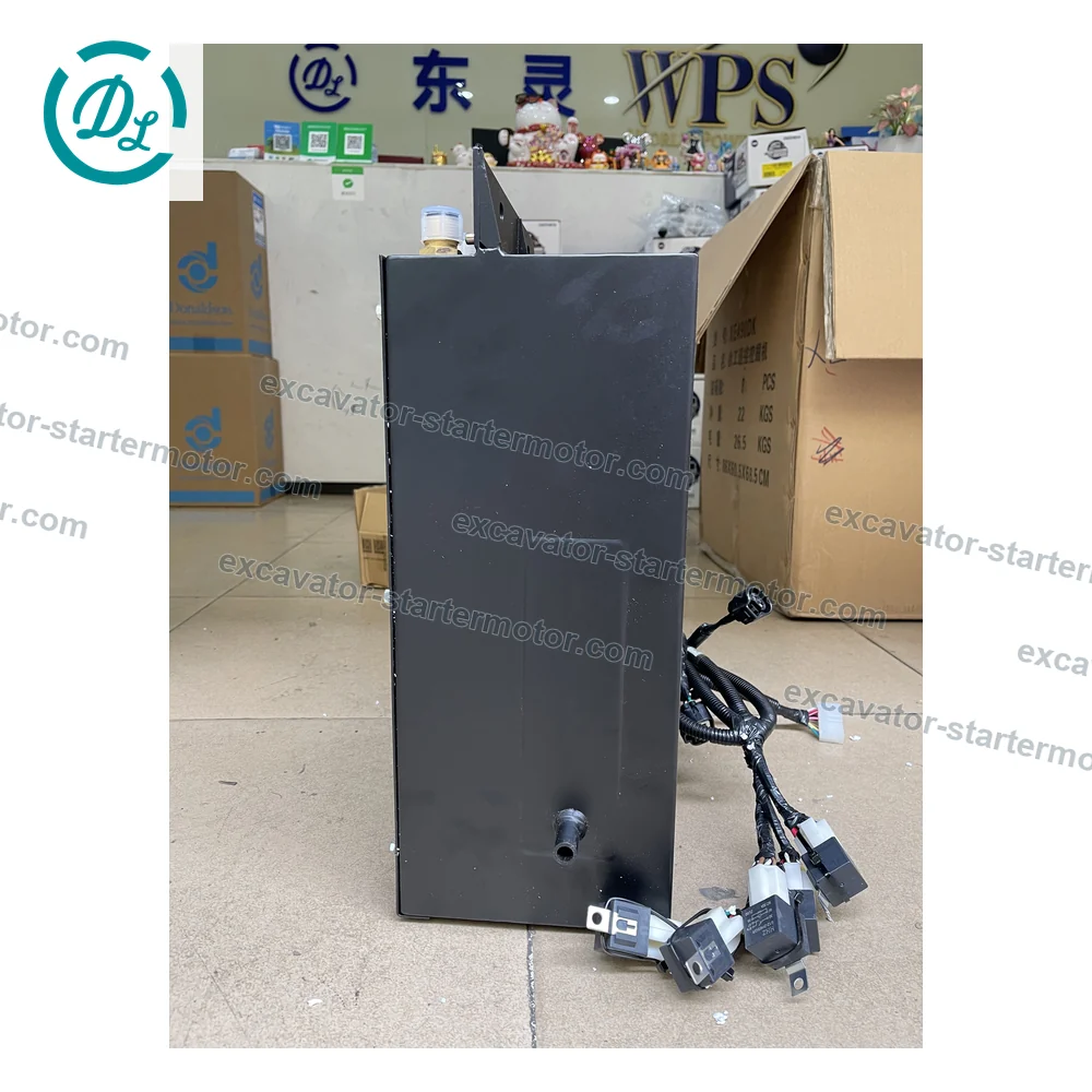 803593481 Evaporator Assembly for XCMG XE35U Mini Excavator, OEM/reference 803593481, Cab Air-Conditioning Evaporator Assembly, product view 4
