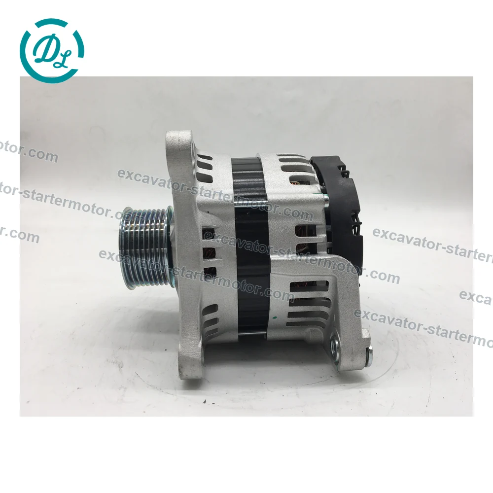 5318122 24V 80A Alternator for Cummins 6BT ISG Foton Auman, OEM/reference 5318122, 24V-System 80A Alternator, product view 2