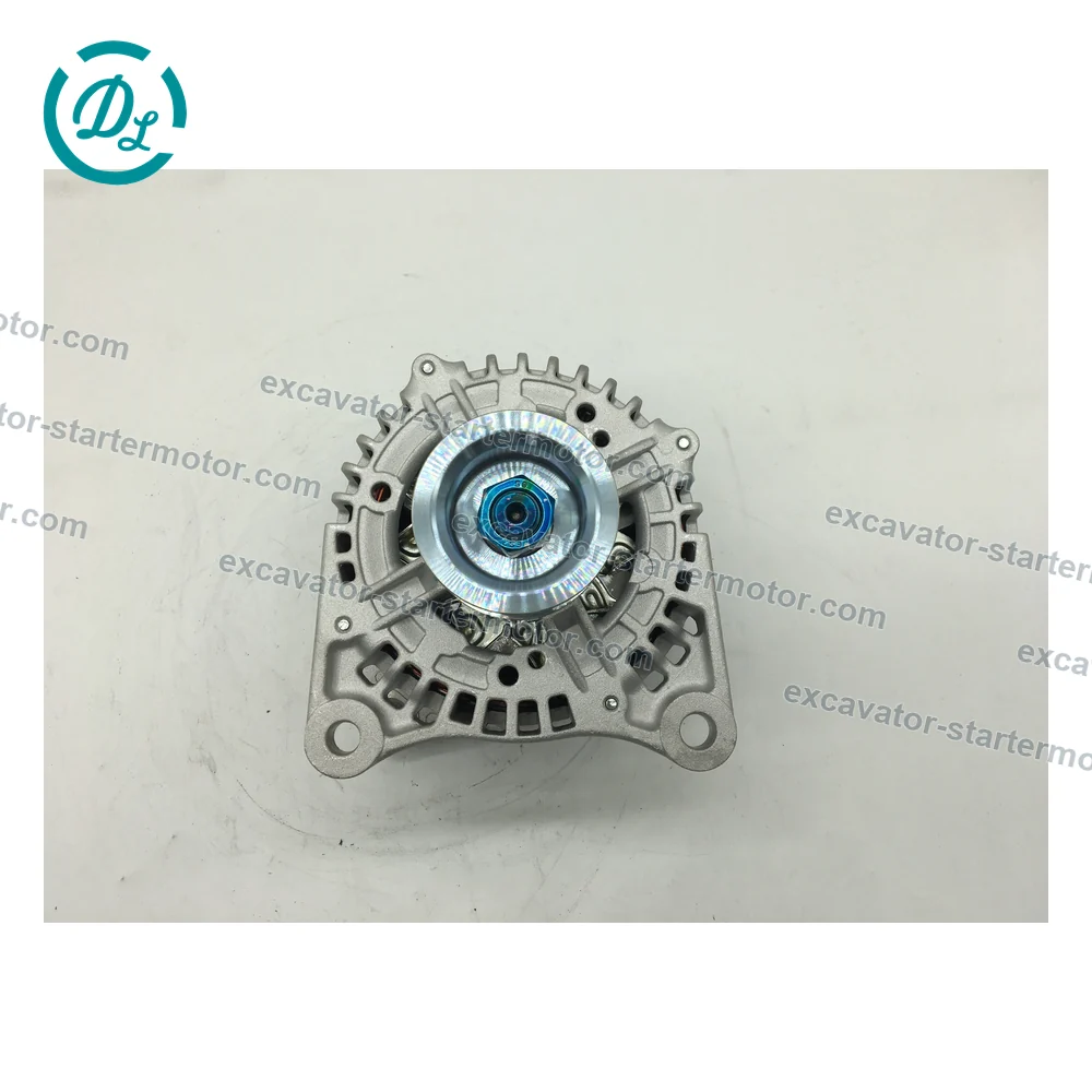 5318122 24V 80A Alternator for Cummins 6BT ISG Foton Auman, OEM/reference 5318122, 24V-System 80A Alternator, product view 3