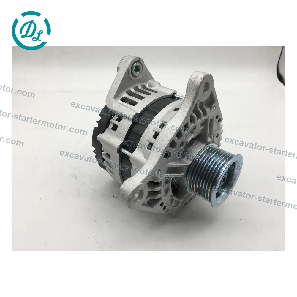 5318122 24V 80A Alternator for Cummins 6BT ISG Foton Auman, OEM/reference 5318122, 24V-System 80A Alternator, product view 4