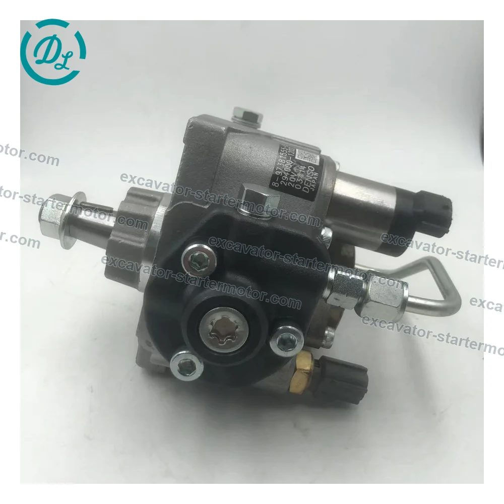 8-97381555-5 294000-1202 Common Rail Injection Pump for Isuzu 4JJ1, OEM/reference 8-97381555-5, 4JJ1 High-Pressure Common Rail Injection Pump, product view 7