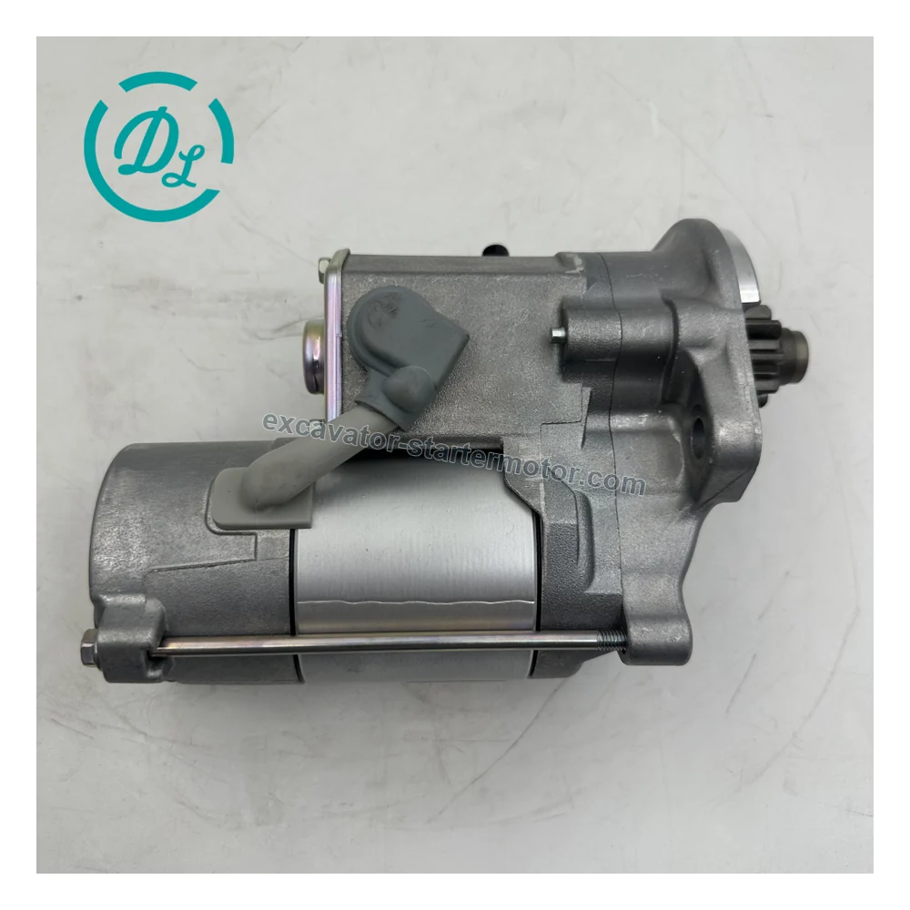 17123-63017 12V 2.0kW 9T Starter Motor for Kubota D1703 V2203 V2403, OEM/reference 17123-63017, Starter Motor