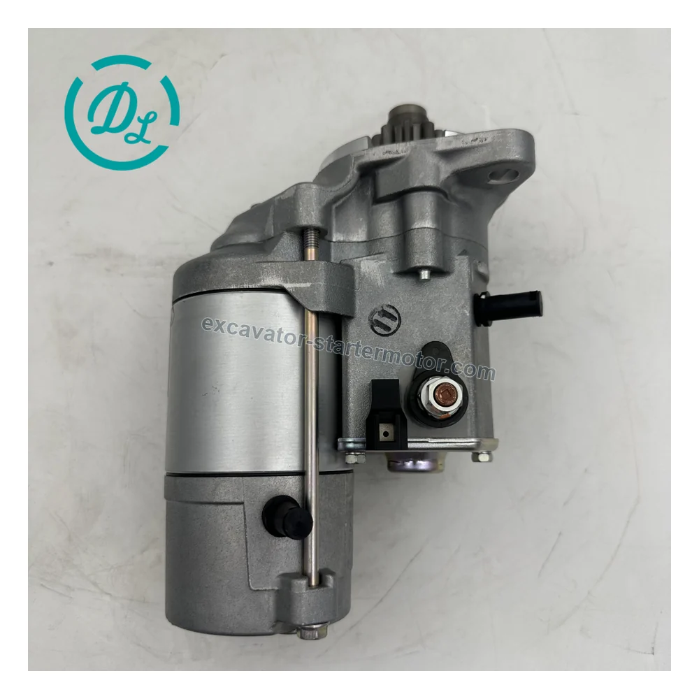 17123-63017 12V 2.0kW 9T Starter Motor for Kubota D1703 V2203 V2403, OEM/reference 17123-63017, Starter Motor, product view 2