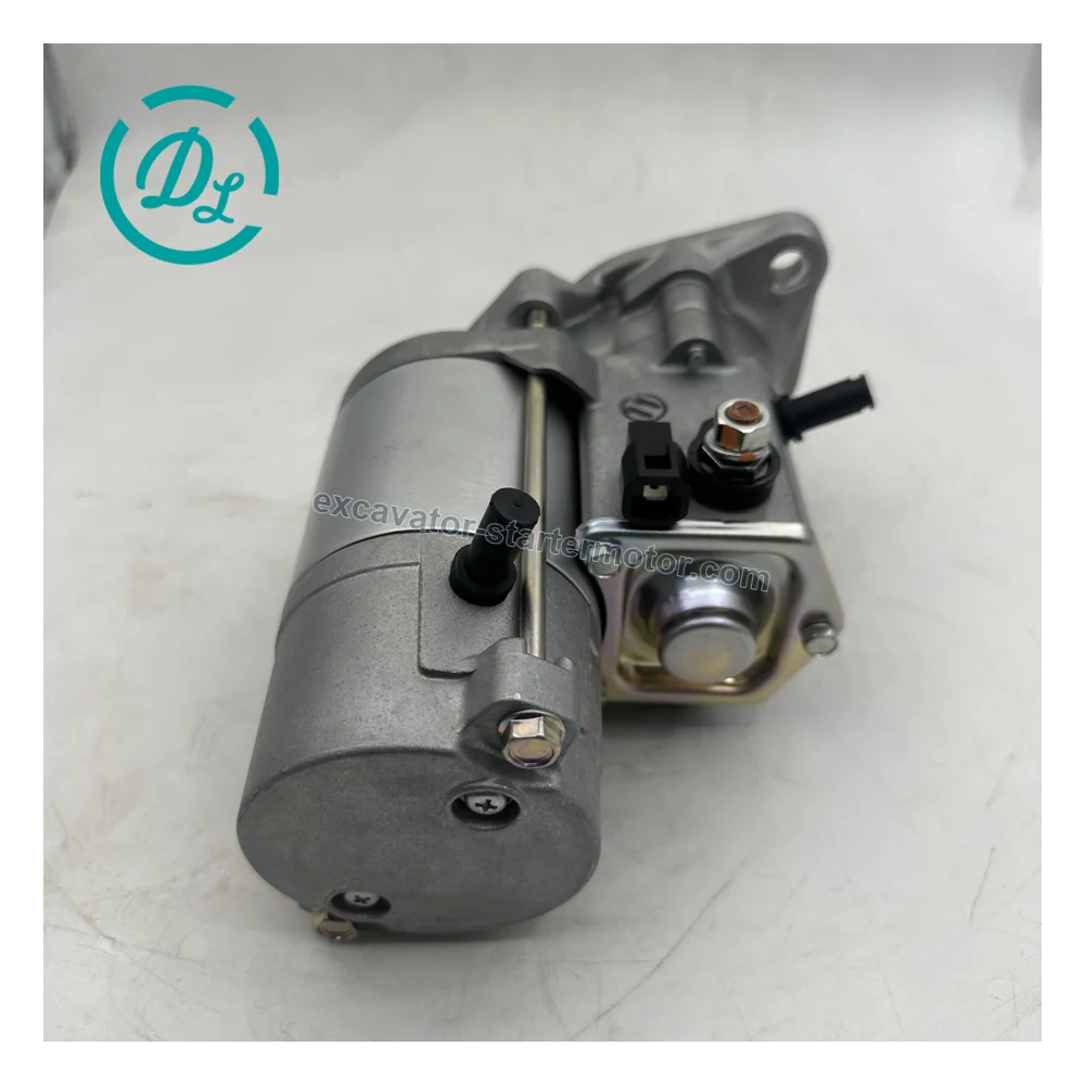 17123-63017 12V 2.0kW 9T Starter Motor for Kubota D1703 V2203 V2403, OEM/reference 17123-63017, Starter Motor, product view 3